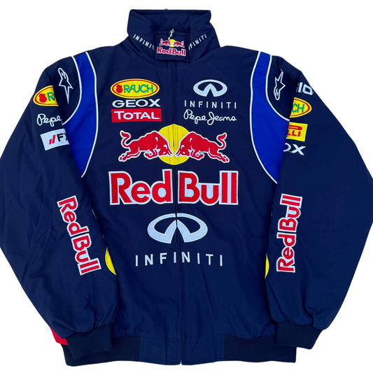 AeroVintage Blue Padded Racing Jacket – Padded edition, view 2