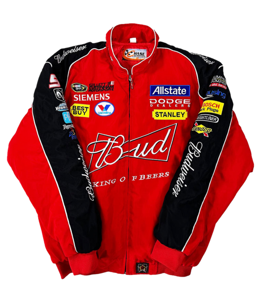 AeroVintage Red Embroidered Racing Jacket – Classic edition, view 2