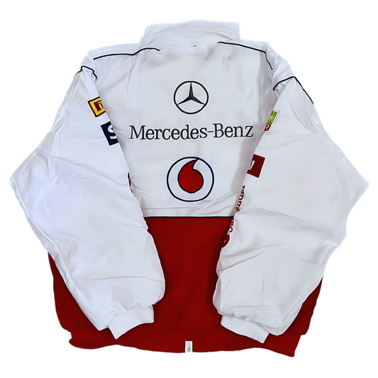 AeroVintage Quilted Padded Racing Jacket – vintage motorsport jacket, view 1