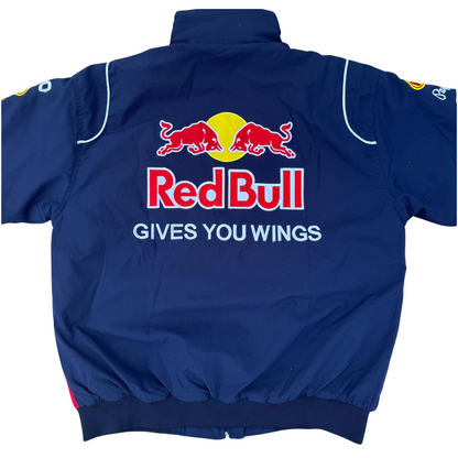 AeroVintage Blue Padded Racing Jacket – vintage motorsport jacket, view 1