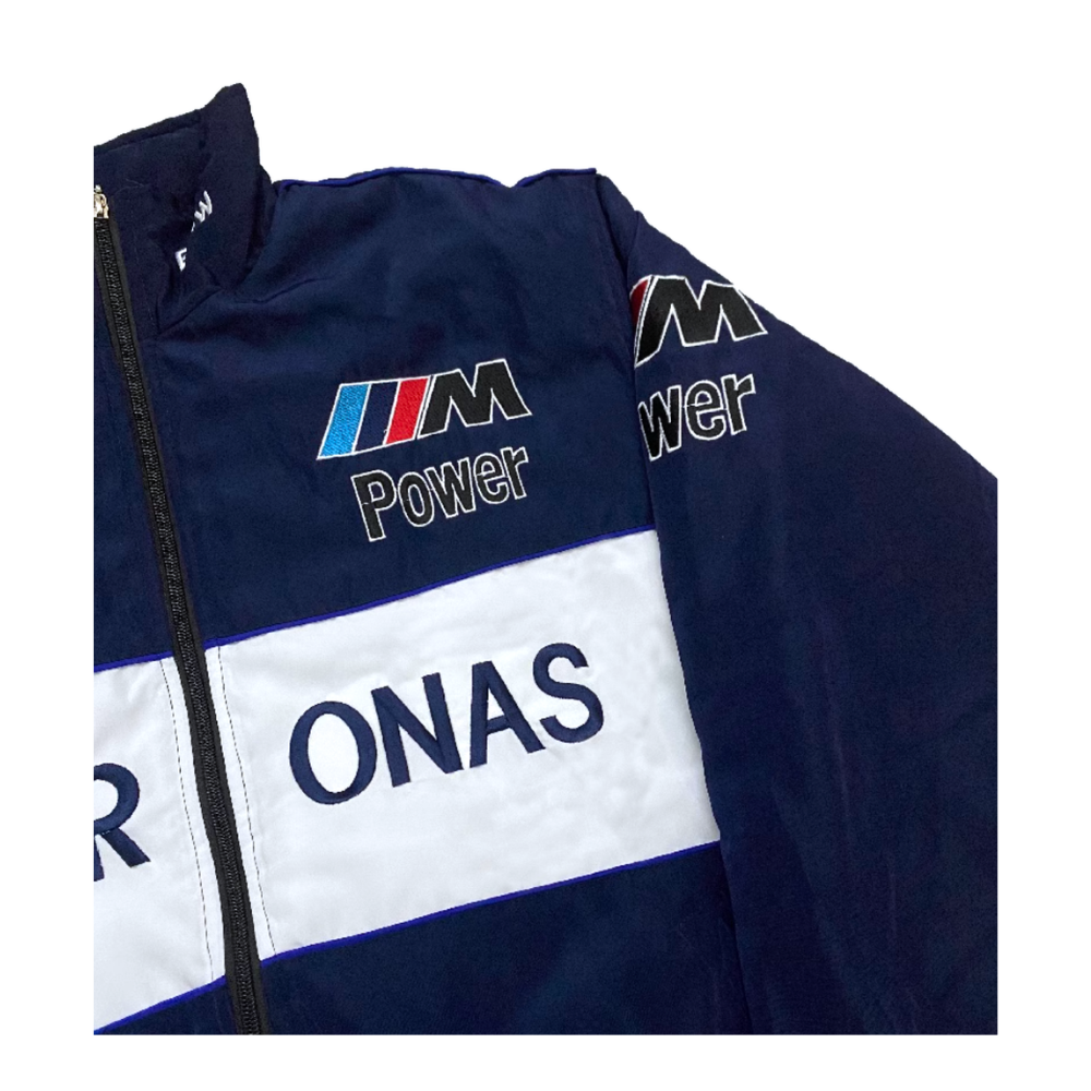AeroVintage Navy Heritage Racing Jacket – vintage motorsport jacket, view 4