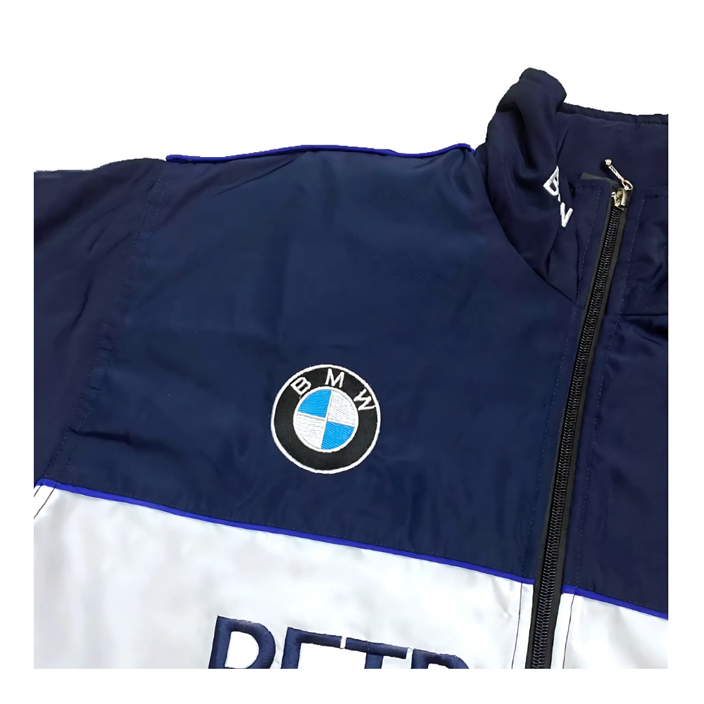 AeroVintage Navy Heritage Racing Jacket – vintage motorsport jacket, view 5