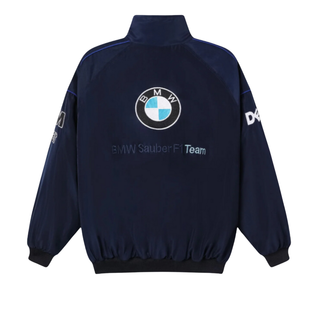 AeroVintage Navy Heritage Racing Jacket – vintage motorsport jacket, view 3