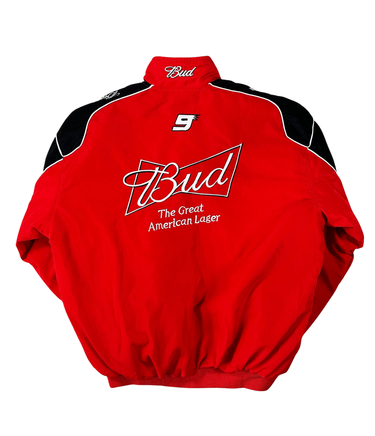 AeroVintage Red Embroidered Racing Jacket – vintage motorsport jacket, view 1