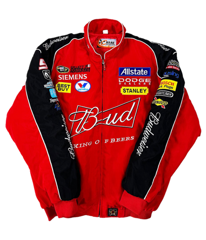 AeroVintage Red Embroidered Racing Jacket – Classic edition, view 2