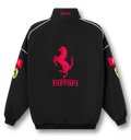 AeroVintage Black Italian Racing Jacket – vintage motorsport jacket, view 1