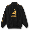 AeroVintage Black & Gold Racing Jacket – vintage motorsport jacket, view 1