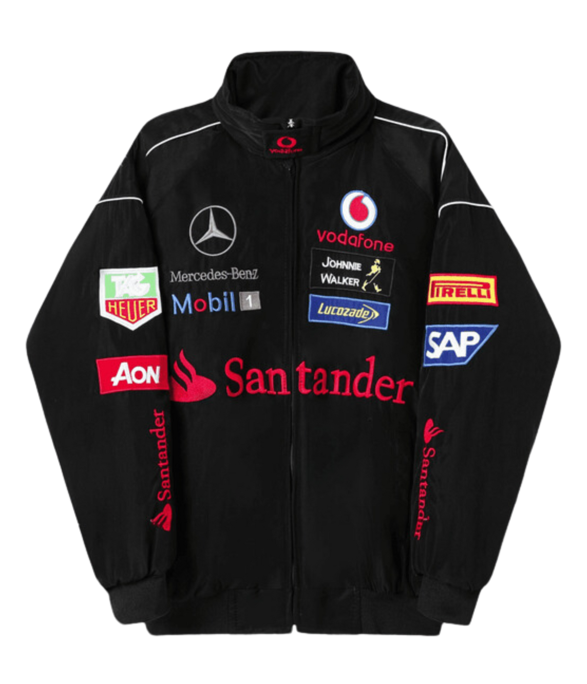 AeroVintage 2008 Era Racing Team Jacket – Classic Black edition, view 2