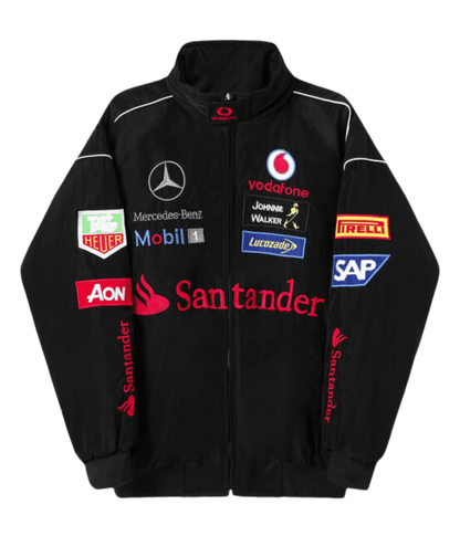 AeroVintage 2008 Era Racing Team Jacket – Classic Black edition, view 2