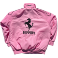AeroVintage Pink Padded Racing Jacket – vintage motorsport jacket, view 1